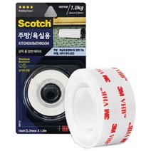 [모비딕컴퍼니] 강력접착테이프 글루건 틈새테이프 핫멜트심 두꺼운양면테이프 스티로폼풀, 잇★ 3M Scotch KB210 강력 백색 VHB 주, [좋아요]