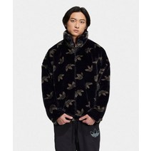 ADIDAS 아디다스 모노그램 퍼 재킷 - 블랙:베이지 / HR3179 Monogram Fur BLACK/BEITON
