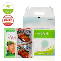 [양원농장] 호박즙/100ml 50포/맷돌호박즙/늙은호박