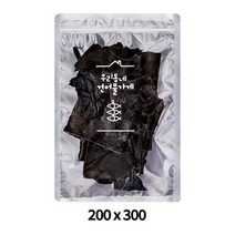 오징어 쥐포 마른안주 건어물 소분포장 알루미늄 증착봉투 우리동네건어물가게(지퍼형/PP) 200x300 100매