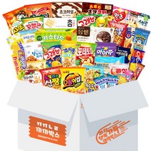까까나라 럭키박스 35P 과자선물 고를필요없는 랜덤과자세트 사무실 어린이집 간식, 1개