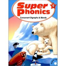 Super Phonics 4 Consonant Digraphs & Blends : Student Book (Book & CD), TWOPONDS(투판즈)