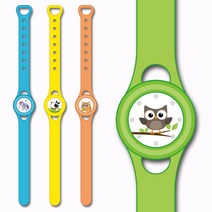 윙스탑 어린이 유아 모기팔찌 썸머밴드, 그린