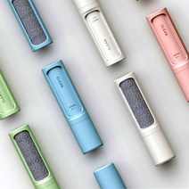 펫티스트 반영구 지우개 돌돌이 청소기 휴대용 의류용 카페트용 애완동물 털제거 브러쉬, 의류용(블루)