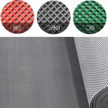 수영장 샤워실 미끄럼사고방지 논슬립 배수매트 수산시장 미끄런바닥 매장입구 휴게소 DIY, 그레이