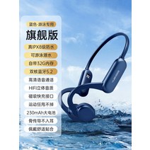 수영장 이어폰 운동할때 수영용 귀걸이무선 골 자전거, 공식 표준, 블루