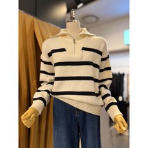 ab.fz 단가라 카라 반집업 니트 ABXX1QW35B US