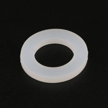고무 링 실리콘 플랫 가스켓 씰 와셔 배관 수도꼭지 와셔 씰, 01 White 20pcs_03 1 inch