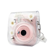 즉석카메라 폴라로이드Fujifilm Instax 폴라로이드 Mini11/9/8 패션 카메라 보호 케이스 커버에 대 한 투명, 01 A