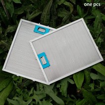 레인지 후드 필터 교체 쿠커 메쉬 그리스 스크린 알루미늄 액세서리, [02] A258B318C90mm
