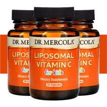 닥터머콜라 어린이 리포조말 리포솜 비타민 C 1000mg 30 캡슐 리포좀 3세트