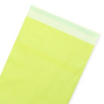 PE이중지 연두색 택배 봉투 35x45+4 100매] 포장 청첩장 편지 파는곳 뽁뽁이 우편, 단품