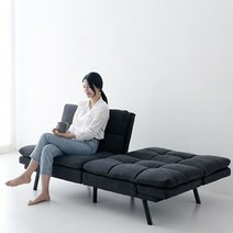 마켓비 NISKO 3인 멀티 메모리폼 소파베드 독립형 트랜스포머침대 좁은집쇼파, 조립신청(경기인근에 한함), 다크그레이