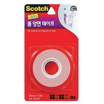 강력 투명 유리 거울 창문 양면테이프 소품 벽면 고정 멀티탭 두꺼운 장식품 악세서리 벽보 일반적인