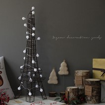 cocooning 크리스마스 가랜더 트리용 LED 30P 구슬 전구 (밧데리) 2color 조명, 백색