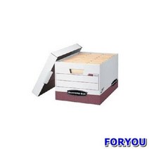 ForU121 뱅커스박스 파일박스 레드 2개 서류함 사무용품 문구용품 문서보관상자