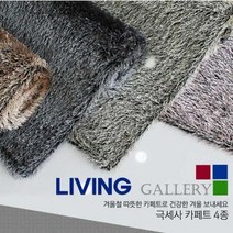 데일리 TCc미니멀 블랙시크 광택사 러그 사각 170 230