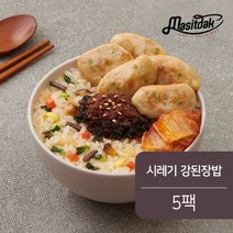 [천삼백케이] [맛있닭] 맛있닭 다이어트 한식도시락 시래기강된장밥 5팩, 단품, 230g