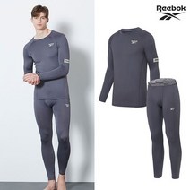 [리복] 에어텐션 기모 웜에어 상하의 2종 PP.GY 남성 최신상