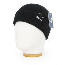 베이직엠 남성 여성 겨울 니트모자 숏비니 골지 큐브코드 피어싱
