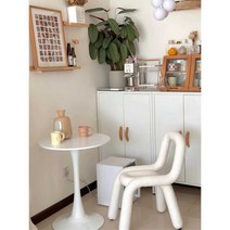 디자인 곡선 의자 침실 스툴 호텔 라운지 메이크업, 레인보우 스툴 (그레이) 셰르파