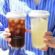2P세트 냉온겸용 리유저블 텀블러컵 세트, 355ml