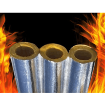 유리솜 단열재 세탁기호스 보온재 배관 에어컨 파이프, 복합 알루미늄 호일 34x50(1인치)