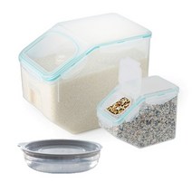 락앤락 쌀통 10kg + 잡곡통 2.5kg 세트, 1세트, 2개(쌀통1개+잡곡통1개)