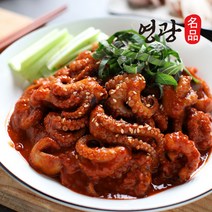 진담쿡 명품영광 쭈꾸미볶음 200g x 3팩 / 6팩, 02) 200g x 6팩