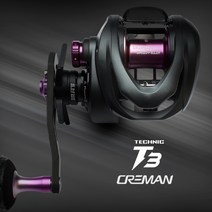 크레만 티쓰리 T3 베이트릴 2022년형 신형 선상 지깅릴 쭈꾸미 문어 참돔 갑오징어 광어 바다릴, 우핸들/4.8:1