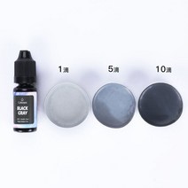 비누만들기 비누키트24 색 수지 안료 액체 DIY 양초 에폭시 금형 공예 비누 10ml, 10 J
