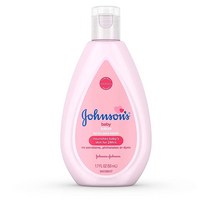 JOHNSONS 모이스처라이징 베이비 로션 코코넛 오일 저자극성 1.7 oz