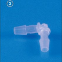 튜브 연결관 십자형 L-형 PP PPE01 PPE25 1개, PPE05