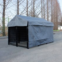 대형견 울타리 스트롱독 펜스 철장 견사 천막 L (울타리별도), 단품
