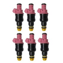 Car Fuel Injector 오일캐치탱크 자동차 오일 인젝터 연료 분사 노즐 차량용 bmw 328i 328is 528i 0280150440 용 6 개몫 44, 6개