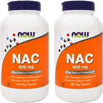 나우 NAC 600mg 400캡슐 (2 팩), 기본