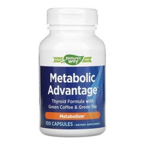네이처스웨이 Metabolic Advantage 100정, 1개, 기본