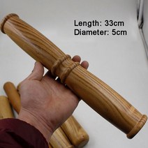 칼리 아르니스 호신술 스틱 쌍절곤 초보자용 태극권 단단한 나무 자 무술 타이지 쿵푸 운동 장비 Artes Marciales, [04] 버건디