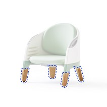 시디즈 몰티 유아 책상 의자 다리, 애쉬우드