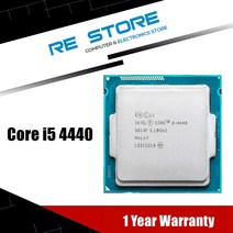 인텔 코어 i5 4440 프로세서 쿼드코어 3.1GHz LGA 1150 데스크탑 cpu 중고, 한개옵션0