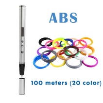 3D 펜 프린터 쓰리디 펜 pen 프린터 기계 scribble oled pla abs filament printer 크리스마스 선물 lapiz printing for 연필, 100미터 복근, 협력사