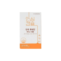 안국 루테인 미니100 100mg 60캡슐 1통, 1개