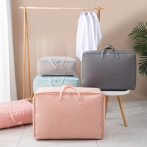 ANYOU옷 이불 수납백 다용도수납가방 대용량캠핑가방100L, L-70L63*25*45cm, 그레이