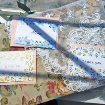 다감 플라워 메세지카드(3종) 일반카드, Gracias