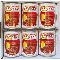 빵이야! 아즈키 우유 맛 6 캔들이 【비치고 안심 먹고 만족스러운 맛있는 빵 통조림】, One Color, One Size