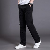 코디코치 남성 펀치 카고 통 일자 팬츠 면 바지