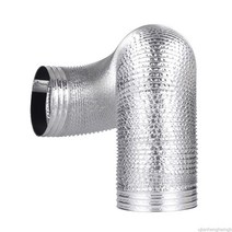 후드 주름관 공조 덕트 자바라 연통 주방 범위 배기관 호스 환기, 200mm, 1m, 1개