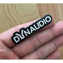 다인오디오 엠블럼 미니 스티커 DynAudio 스피커, 다인 대, 1개