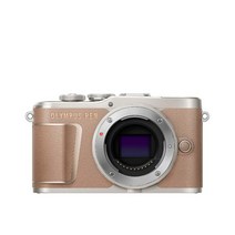 OLYMPUS 미러리스 일안 카메라 PEN E-PL10 바디 브라운