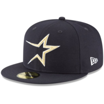 MLB 휴스턴 애스트로스 1994 쿠퍼스타운 59FIFTY 5950 남성용 뉴에라 모자 네이비